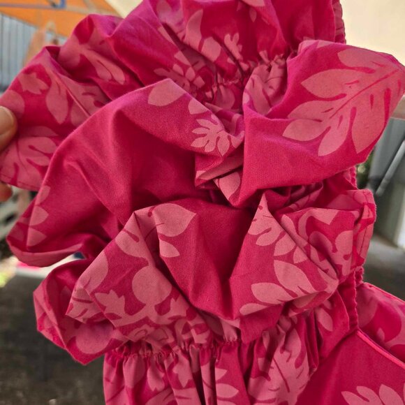 HOT PINK VINTAGE MU'UMU'U - Picture 4 of 6